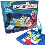 ThinkFun Circuit Maze - Electric Current Challenge Logic Brain Games and STEM Toys for Kids Age 8 Years Up