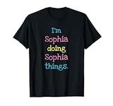 Sophia Cute Personalized Text Kid's