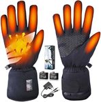 Heated Gloves, LATIT Rechargeable B