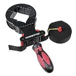 POWERTEC 71101 Deluxe Quick Release Strap Clamp | Woodworking Frame Clamping Strap Holder