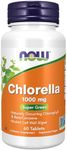 NOW Supplements, Chlorella 1000 mg with naturally occurring Chlorophyll, Beta-Carotene, mixed Carotenoids, Vitamin C, Iron and Protein, 60 Tablets