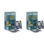 Trojan BareSkin Condoms, The Thinnest Trojan Condoms - Pack of 20