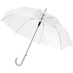 Bullet 23in Kate Transparent Automatic Umbrella (32.7 x 38.6 inches) (Transparent White)