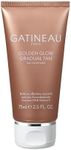 GATINEAU Golden Glow Gradual Tan - 75ml, Self Tan Lotion + 2 in 1 Body Moisturiser, Quick Dry Easy Application, Coconut Oil & Vitamin E, Buildable Natural Tan, Dermatologist Tested & Cruelty Free