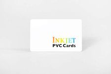 PVC Cards Inkjet Printable Plastic Cards Plastic Blank Card, CR80 30 MIL, Both-Side Printable Good for ID Photo Membership VIP Gift Discount Access Business Card printing-50PCS