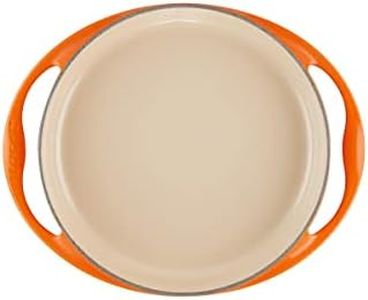 Le Creuset Bandeja tarta tatin de hierro fundido, 28 cm, apto para todas las fuentes de calor, incluso inducción, Volcanico, 20129280902460