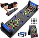 Berleng Push Up Board - 36-in-1 Foldable Pushup Fitness Stand for Portable Strength Training. Rugged, Stable Equipment for Home Gym Workout for Men & Women