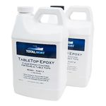 Crystal Clear Epoxy Resin | TotalBoat 1 Gallon Epoxy Resin & Hardener Kit for Bar, Table Tops & Countertops | Pro Epoxy Coating for Wood, Concrete, Art