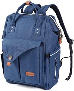 NEOtech Care Sac à dos à langer pour bébé garçon ou fille, avec sangles à poussette/Organisateur couches, biberons et accessoires nouveau-né (Bleu)