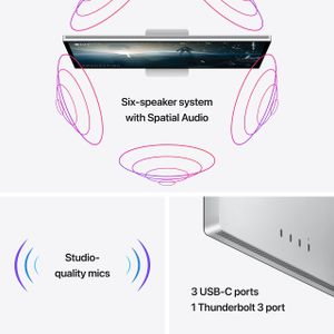 Apple Studio Display – Nano-Texture Glass 27" 5K Retina Monitor