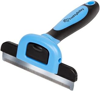 Freshly Bailey Deshedding Brush for Short Haired Dogs & Cats - Cat and Dog Brush for Shedding Short Hair - Highly Effective Deshedder Grooming Comb