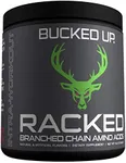 Bucked Up- BCAA RACKED™ Branch Chained Amino Acids | L-Carnitine, Acetyl L-Carnitine, GBB | Post Workout Recovery, Protein Synthesis, Lean Muscle BCAAs That You Can Feel! 30 Servings (Watermelon)