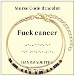 Huanggang Inspirational Gifts for Women, Morse Code Bracelets for Daughter Mom Best Friend Teacher Mother's Day Valentine's Day Birthday Christmas Graduation Unique Funny Gifts