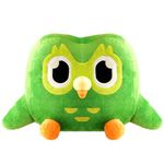 LabDip Cute Green Owl Plush, Red Scarf Green Owl Plushies Toy for Kids Gift, Soft Stuffed Animal Pillow for Home Kids' Room Decor, Christmas Stocking Stuffers Birthday Choice for Boys Girls