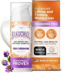 LilyAna Naturals Firming Face Lift Cream with Bakuchiol, Sea Moss and Peptide Complex - Face Tightening and Skin Firming Cream for Face - Advanced Anti-Aging Moisturizer - Made in the USA - 1oz