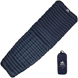 Unigear Camfy P3 Inflatable Sleeping Pad, R-Value 2,Water Resistant, Comfortable Sleeping Mattress for Camping