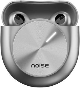 Noise Master Buds, Sound by Bose in-Ear Bluetooth Earbuds, Up to 49dB Adaptive ANC, LHDC 5.0, Immersive Spatial Audio, 44H Playtime with 6 mic ENC, Dual Pairing, IPX5 Ear Buds TWS (Silver)