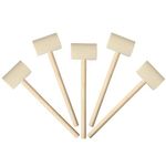 36 Pcs Mini Wooden Hammer Creative Pounding Educational Mallet for Boys and Girls