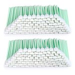 200pcs 5.11" Square Rectangle Foam Cleaning Swab Sticks for Solvent Format Inkjet Printer Roland Optical Equipment