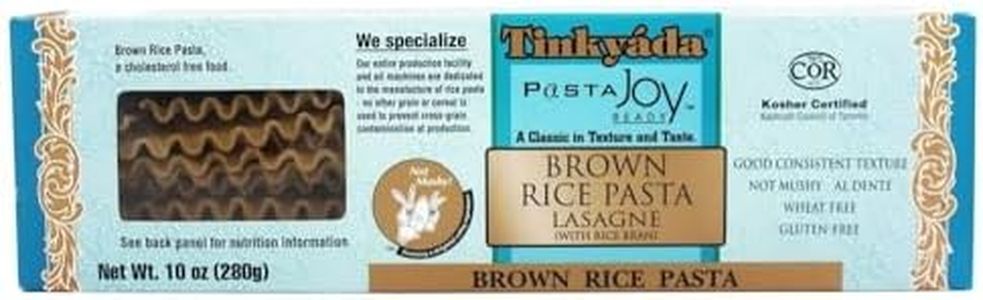 Tinkyada Brown Rice Pasta Lasagne 10 Ounce Pkg