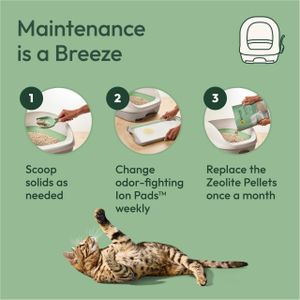 Purina Tidy Cats Breeze Hooded Litter Box System – Odor Control