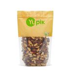 Yupik Organic Brazil Nuts, 1 kg, Gluten-Free, Vegan, Kosher, Non-GMO, Raw Nuts, Shelled, Unsalted, Unroasted, Oil-Free, Crunchy Nuts, Excellent Source of Selenium, Nutritious, Healthy Snacks