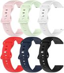 TenCloud 6Pack Bands for D1 Watch Strap Compatible with RUIMEN Smartwatch Waterproof Replacement Band Strap for RUIMEN D1 Watch Band