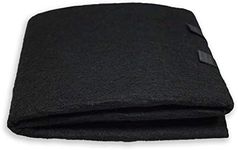 PUREBURG Carbon Filter,Cut-to-Fit Carbon Pad 16 x 48 inches for Air Filter Charcoal Sheet fits Range Hoods Furnace Filters removes Odor VOC Parts Accessories Replacement,1-Pack