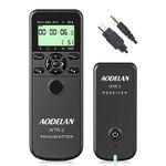 AODELAN Wireless Timer Remote Control Shutter Release for Sony a1 a9 a9m2 a7 a7M2 a7M3 7RM2 a7RM4 a7S a3500 a6600 a6500 a6100 RX100M5 RX100M6 RX100M7 HX99 HX90 HX350 HX400