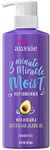 Aussie 3 Minute Miracle Moist Detangling Deep Conditioner Treatment with Avocado Oil, 16 fl oz, Paraben and Sulfate Free