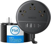 NTONPOWER Flat Extension Cord 15 Ft