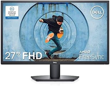 Dell 27 inch Monitor FHD (1920 x 1080) 16:9 Ratio with Comfortview (TUV-Certified), 75Hz Refresh Rate, 16.7 Million Colors, Anti-Glare Screen with 3H Hardness, Black - SE2722HX