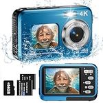 Underwater Camera, 4K Waterproof Ca