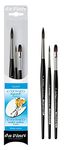 Da Vinci Casaneo Watercolour Brush Set (5386), Series 5598: Size 4, 8; Series 5898: Size 8