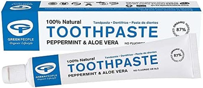 Green People Peppermint and Aloe Vera Toothpaste, 50 ml