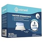 Vacwel 3-Pack XXL,Vacuum Storage Ba