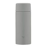 Zojirushi SM-ZB36-HM Water Bottle, Seamless 12.2 fl oz (360 ml), Screw Stainless Steel Mug, Medium Gray, Integrated Sink and Washer, Easy to Clean, 2 Pieces Only