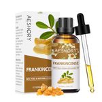 AESHORY Frankincense Essential Oils 100ml, Pure Natural Frankincense Resin Oil for Diffusers for Home, Aromatherapy, Skin Care, Relax, Candle Making