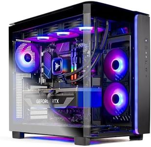 Skytech King 95 Gaming PC Desktop, Ryzen 7 7800X3D 4.2 GHz (5GHz Turbo Boost), NVIDIA RTX 5070 Ti 16GB, 1TB Gen4 SSD, 32GB DDR5 RAM 6000 RGB, 850W Gold PSU, 360mm ARGB AIO, Wi-Fi, Win 11