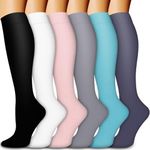 Bluemaple Copper Compression Socks For Women & Men Circulation - Best for Running,Nursing,Hiking,Flight&Travel, Aa-22, Large-X-Large