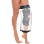 KEEFITT Knee Cast Cover for Shower Large Size, Waterproof Knee Shower Protector for Knee Replacement Surgery, Wound, Burns Reusable New Upgraded