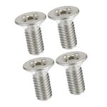 A ABSOPRO Brake Disc Rotor Screws Retaining Hardware Bolts Kit (Set of 4)