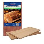 Jaccard Premium Cedar Planks, Premium Wood Planks for Serving, Ideal Grilling Accessories for Gas, Ceramic, and Charcoal Grills, Large, 2 Planks