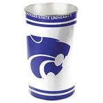 NCAA Kansas State Wildcats 15 Waste Basket, Team Color, One Size