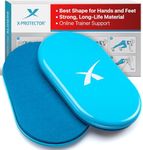 X-Protector Sliders for Working Out - 2 PCS - Double-Sided Exercise Sliders for Hard & Carpeted Floors - Gliders for Exercising - Premium Workout Sliders - Core Sliders for Any Surfaces! (2025)