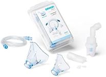 OMRON NEB6031 Complete Accessory replacement for Adults & Kids | Aerosol Nebuliser Accessory Set for OMRON Nami Cat | Masks, Mouthpiece, nose piece, air tube, air filters | OMRON Original Accessory