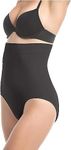 UpSpring Post Baby Panty Postpartum Care | High Waist | Postpartum Underwear to Support, Slim, and Smooth After Baby, Black, Small-Medium