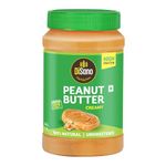 DiSano Natural Peanut Butter – Creamy 1kg, Unsweetened, High Protein Peanut Butter (30g), No Added Sugar or Salt, Vegan, Gluten-Free Nut Butter Spread, 100% Roasted Peanut Butter