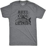 Crazy Dog Mens Reel Cool Grandpa T 