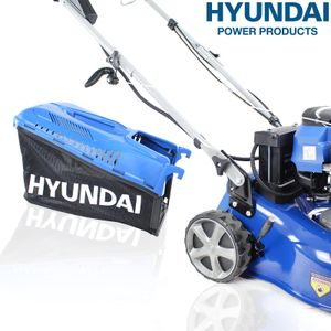 Hyundai 17" Electric-Start Lawnmower – Push Mower for Small Lawns